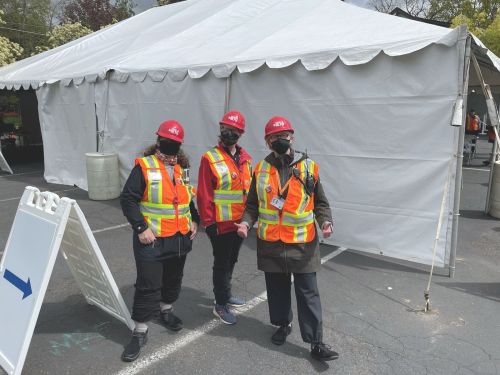 3 NETs in a tent